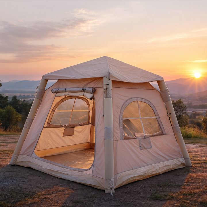 Titan Air Tent (1-2 Person)- Inflatable Camping Tent - BEIGE
