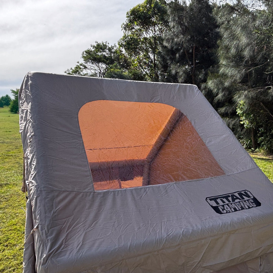 Titan Air Tent (3-4 Person)- Inflatable Camping Tent - BEIGE