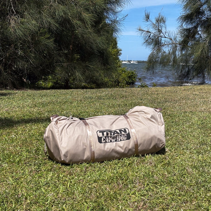 Titan Air Tent (1-2 Person)- Inflatable Camping Tent - BEIGE