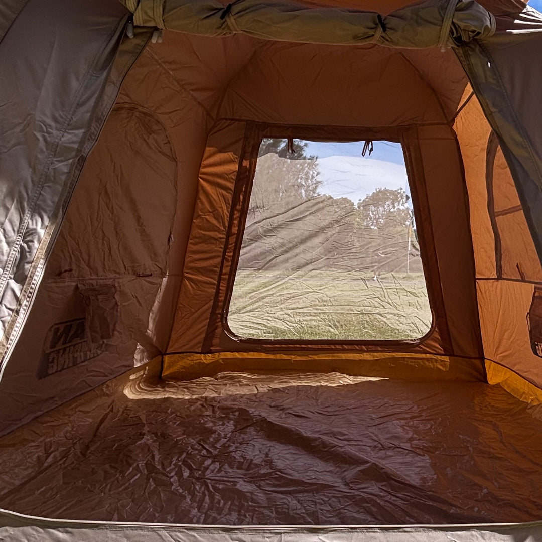 Titan Air Tent (1-2 Person)- Inflatable Camping Tent - BEIGE