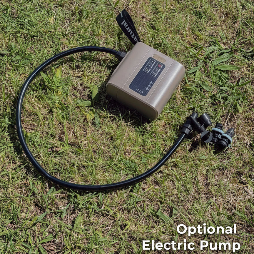 Titan Air Tent (6-8 Person)- Inflatable Camping Tent - BEIGE